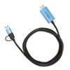 USB3.0 to HD Multimedia Interface Cable 5Gbps 1080P USB C