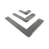 Kinex 3 Piece Set of Solid Machinist Square 2-3/8, 4
