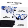 Ipetboom Elegant Eye Mask Soft Sleeping Blindfold for Travel Home