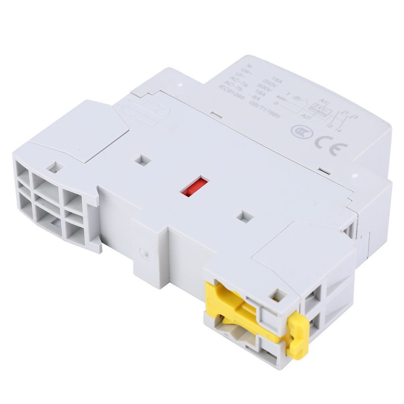 Household AC Contactor Switch BCH8-16M with Manual Function 2P16A 24V1NO