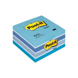 Notas Post-it, Azul pastel, 450 Sheets