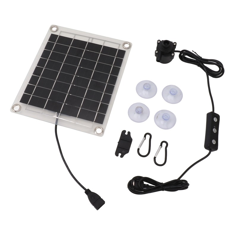 Solar Water Pump Kit 20W Submersible for Fountain Pond Bird