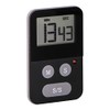 Avanti Digital Kitchen Timer with Light, Black