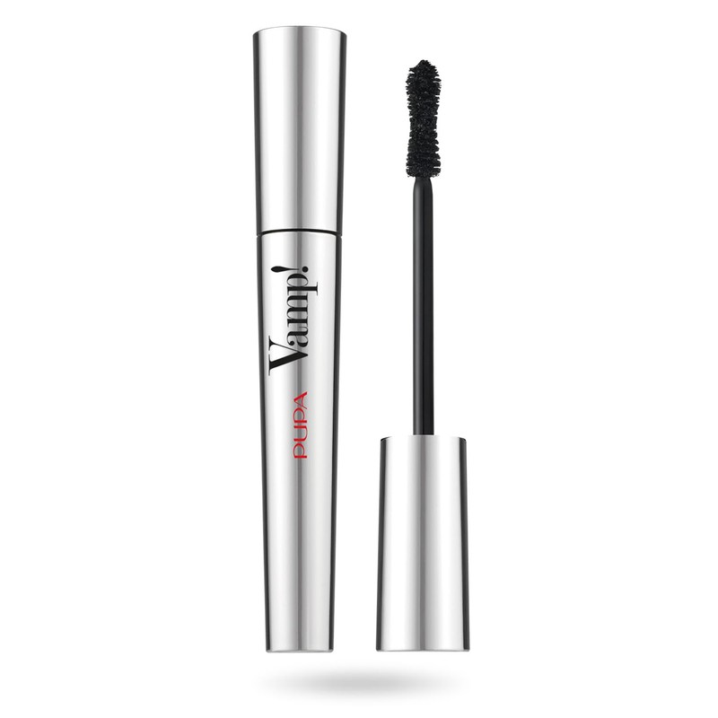 Pupa Milano Vamp Mascara for Women, No. 100Extra Black, 0.32