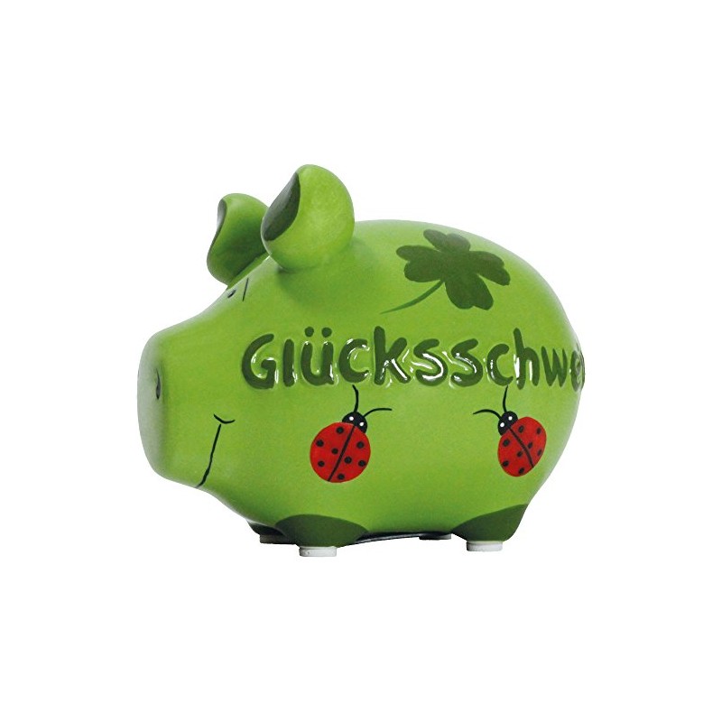 KCG Sparschwein Glücksschwein Luxus Kleinschwein Spardose Sparbüchse Limited Edition