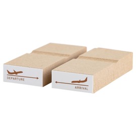 Nihonichi Notebook Frame Stamp Travel (Departure & Arrival) Notebook Accessory