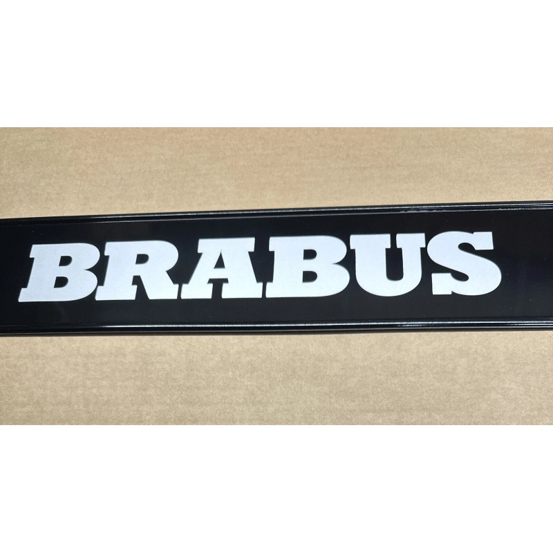 Brabus Logo Euro License Plate Made By Brabus in Germany