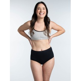 Fruit of the Loom Women's Eversoft Cotton Brief Underwear, Tag Free & Breathable, Available in Plus Size, 6 Count (Pack of 1)