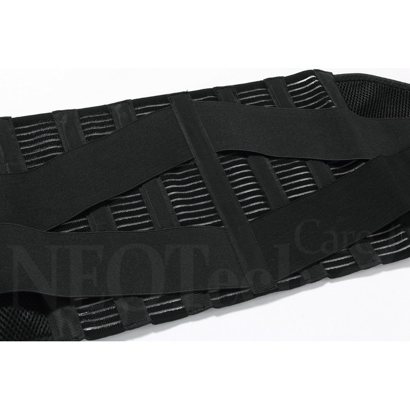 Neotech Care Adjustable Compression Back Brace Lumbar Support Belt, Beige,