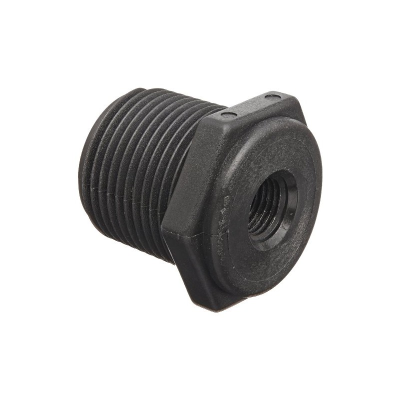 Banjo RB075-050 Polypropylene Pipe Fitting, Reducing Bushing, Schedule 80, 3/4