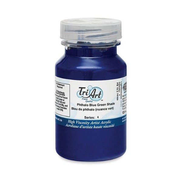 Tri-Art High Viscosity Paint, 120ml, Interference Orange