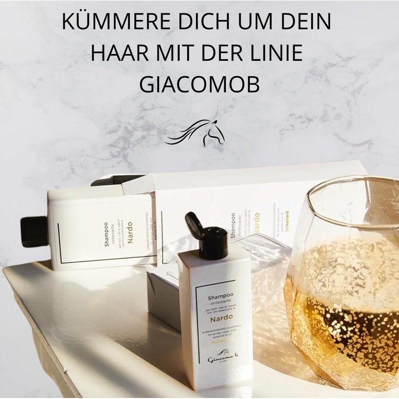 Hair Shampoo Strengthening and Protective with Nardo Oil and Keratin,