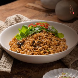 산채만 곤드레 나물밥 간편한 한끼식사 비벼요 10봉 Mountain Vegetable Gondre Rice Bowl Easy One-Meal Mix 10 Packets