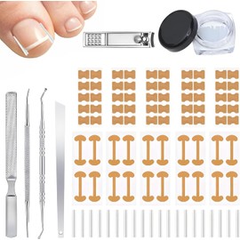 16 Piezas Kit Para Uñas Enterradas, Corrector Uñas Encarnadas, Herramientas Profesionales Para Pedicura, Elimina Cutículas Y Callos, Cuidado De Pies En El Hogar, Para Uso Personal Y Estético