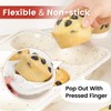 CAKETIME Large Muffin Pan, Metal Reinforced Frame 3.5 Inch Jumbo