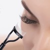 MSQ - cepillo para polvo para cejas con rizador de