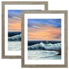 LUCKYLIFE 18x24 Frame in Gray, Gallery Frame for Wall Mounting,