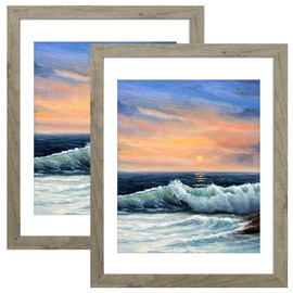 LUCKYLIFE 18x24 Frame in Gray, Gallery Frame for Wall Mounting, 2 Pack