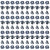 100 zinc-plated T-nuts M 10
