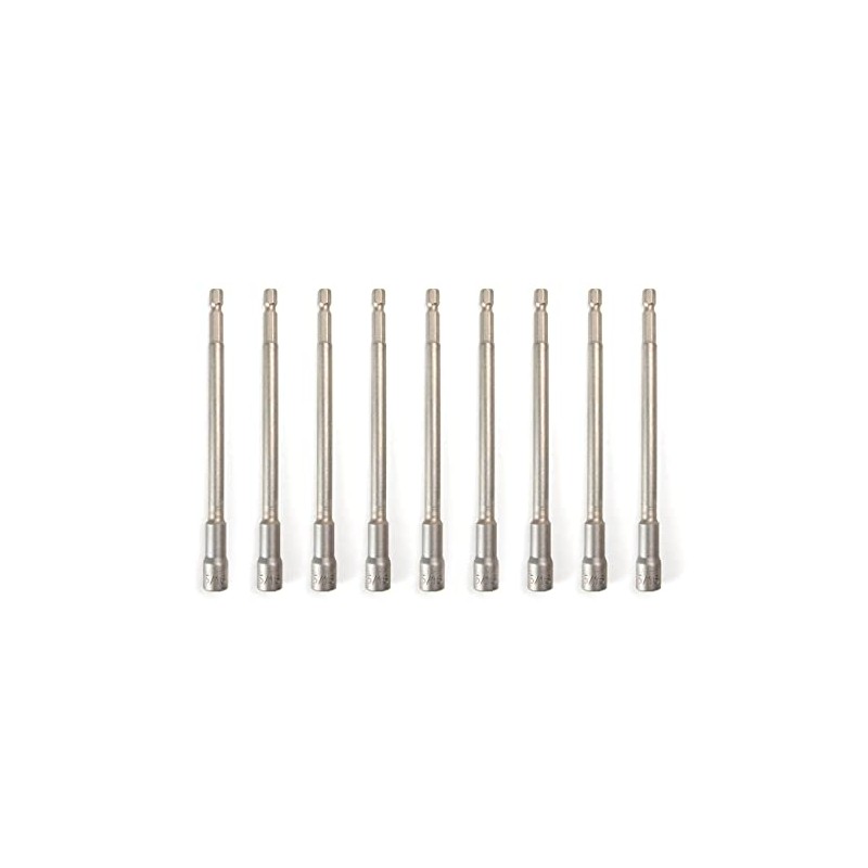 VCT 10pc 5/16" inch SAE 6" Extra Long Hex Shank