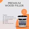 Wood Putty Filler Kit Bundled with 16oz DAP Wood Filler,