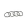 Hair Tie Spring Hair Tie Silver (WFHD4D0) / 헤어끈 스프링머리끈 은색 (WFHD4D0)