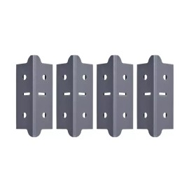 Edsal Muscle Rack Steel Post Coupler Coupling 4" x 1.375"W x 1.375"D Gray 4 Pack