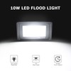 10W LED Flood Lights Outdoor, IP66 Waterproof Security Lights Fixture,