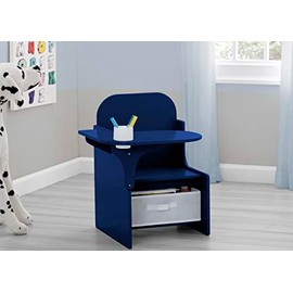 Delta Children Delta Children MySize Chair Desk with Storage Bin - Greenguard Gold Certified, Navy