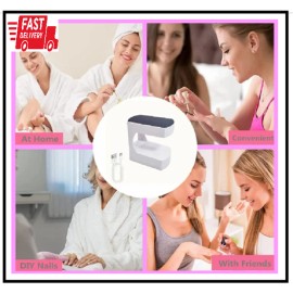 lishumei Mini LED Nail Lamp, 24W UV Light for Nails with Timer UV Lamp for Gel Nails