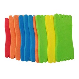 LWZko Pack of 30 Rewinder Fishing Line Foam Plate, Foam Plates Fishing Accessories, Fishing Tool Accessories 6 x 13 cm Foam Fishing Tool Accessories for Holding Fishing Lines