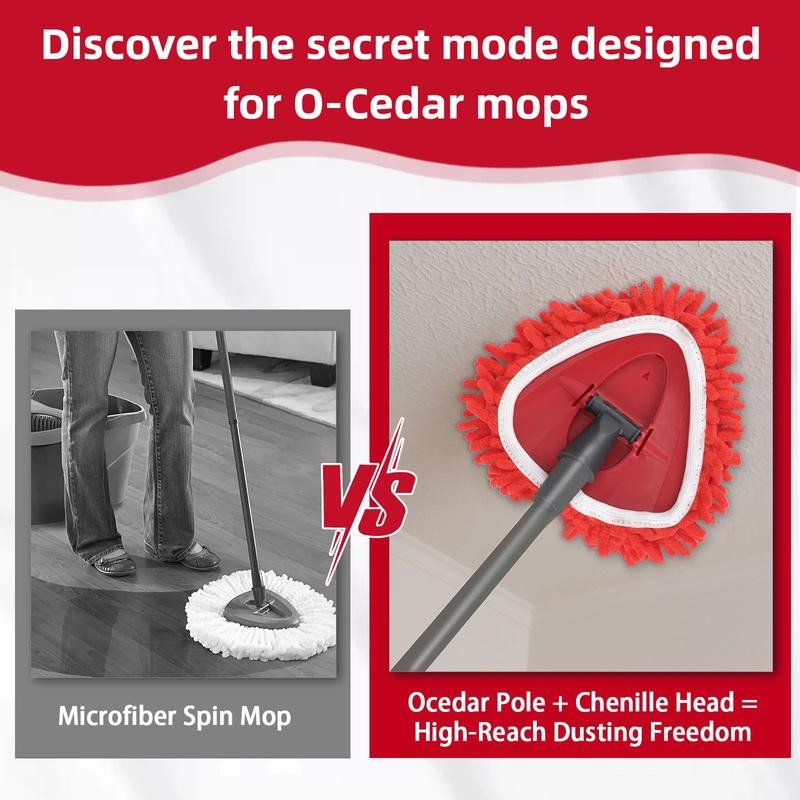 Chenille Duster Replacement Heads for O-Cedar 2025 Unique Design Heads