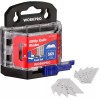 WORKPRO Utility Knife Blades w/Dispenser 50PK/100PK/200 - 100 PACK