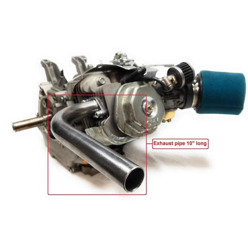 Header Exhaust Pipe for Go Kart Predator 301cc & 420cc,