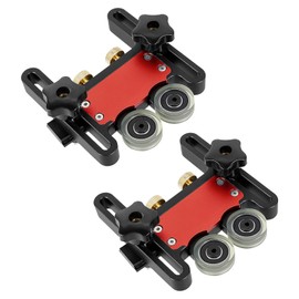 Bearing Roller Spring Boards Aluminum Alloy Multipurpose Bearing Roller Spring Board Woodworking Table Saw Press Feeder Guide (2)