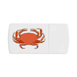 'Beach Crab' Pill Box with Tablet Splitter (PI00010404)