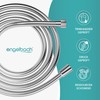 Engelbach Engelbach? Duschschlauch 2m aus Edelstahl - Brauseschlauch mit Standard