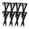 BESPORTBLE 40pcs Camping Tent Stakes Windproof Design Plastic Outdoor Snow