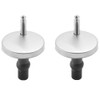 Universal Toilet Seat Fittings, 2Pcs Quick Release Top Hinges Fittings