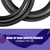 2pcs 6"/156mm Black Speaker Rubber Foam Edge Surround Ring Speaker