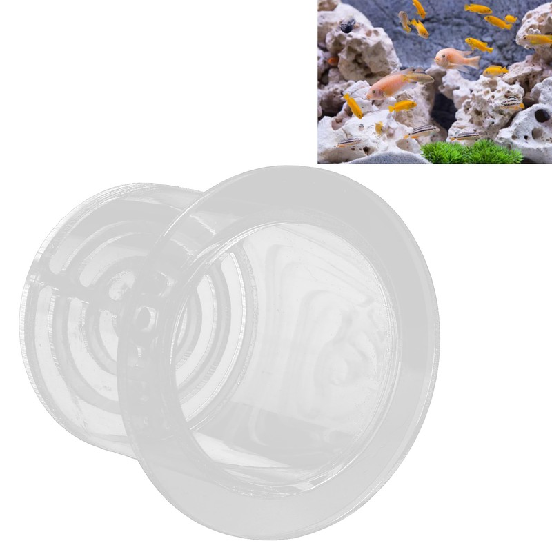 Feeding Breeding Protection Cover R Acrylic Transparent Coral Feeder Cover