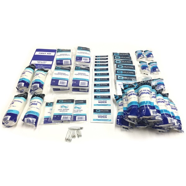 QUALICARE HSE Compliant Quality 1-50 Person Large Work Essential First