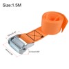 sourcing map Tie Down Strap Cam Buckle Lashing Strap 2"
