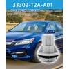 2Pcs 33302-T2A-A01 Front Turn Signal Bulb Socket S25W Fits For
