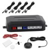 New High Performance Parking Sensor Reverse Radar Kit Warning Sound