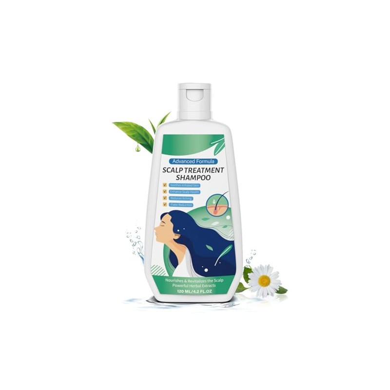 AMAINKI Teebaum Tiefenreinigendes Shampoo, Anti-Schuppen, Öl-Kontrolle, Juckreizlinderung, 120 ml-31