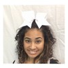 Chosen Bows Big Classic Cheer Bow, White