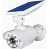 JIAXIZ Solar Security Outdoor Motion Sensor, Dummy Camera IP66 Waterproof,