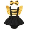 AGQT - Disfraz de abeja para bebé y niña, talla