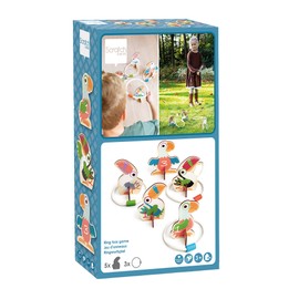 Scratch 276182551 Toucan Ring Toss Game Funny Toss Game for Children Aged 3+ Wooden Toy S